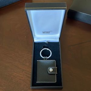NIB Mont Blanc Photo Frame Keychain